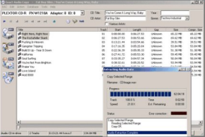 В Exact Audio Copy (EAC) реализована поддержка практически всех современных кодеков и SCSI/ATAPI CD приводов