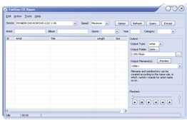 FairStars CD Ripper - бесплатная программа