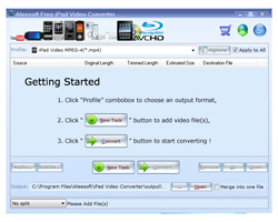 Aleesoft Free iPad Video Converter - бесплатная и простая в использовании программа Aleesoft Free iPad Video Converter - бесплатная и простая в использовании программа