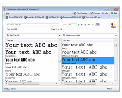 FontViewOK - небольшая бесплатная программа, предназначенная FontViewOK - небольшая бесплатная программа, предназначенная