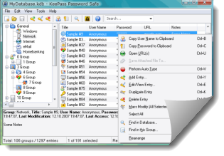 KeePass - бесплатная программа KeePass - бесплатная программа