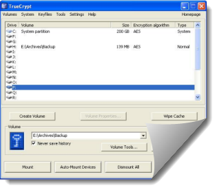 TrueCrypt - бесплатная программа, которая предназначена для надежной защиты любой информации путем создания TrueCrypt - бесплатная программа, которая предназначена для надежной защиты любой информации путем создания