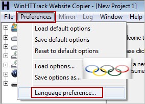 WinHTTrack меняем язык WinHTTrack меняем язык