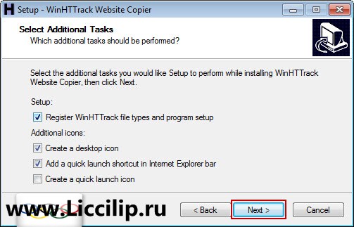 WinHTTrack дополнительные настройки WinHTTrack дополнительные настройки